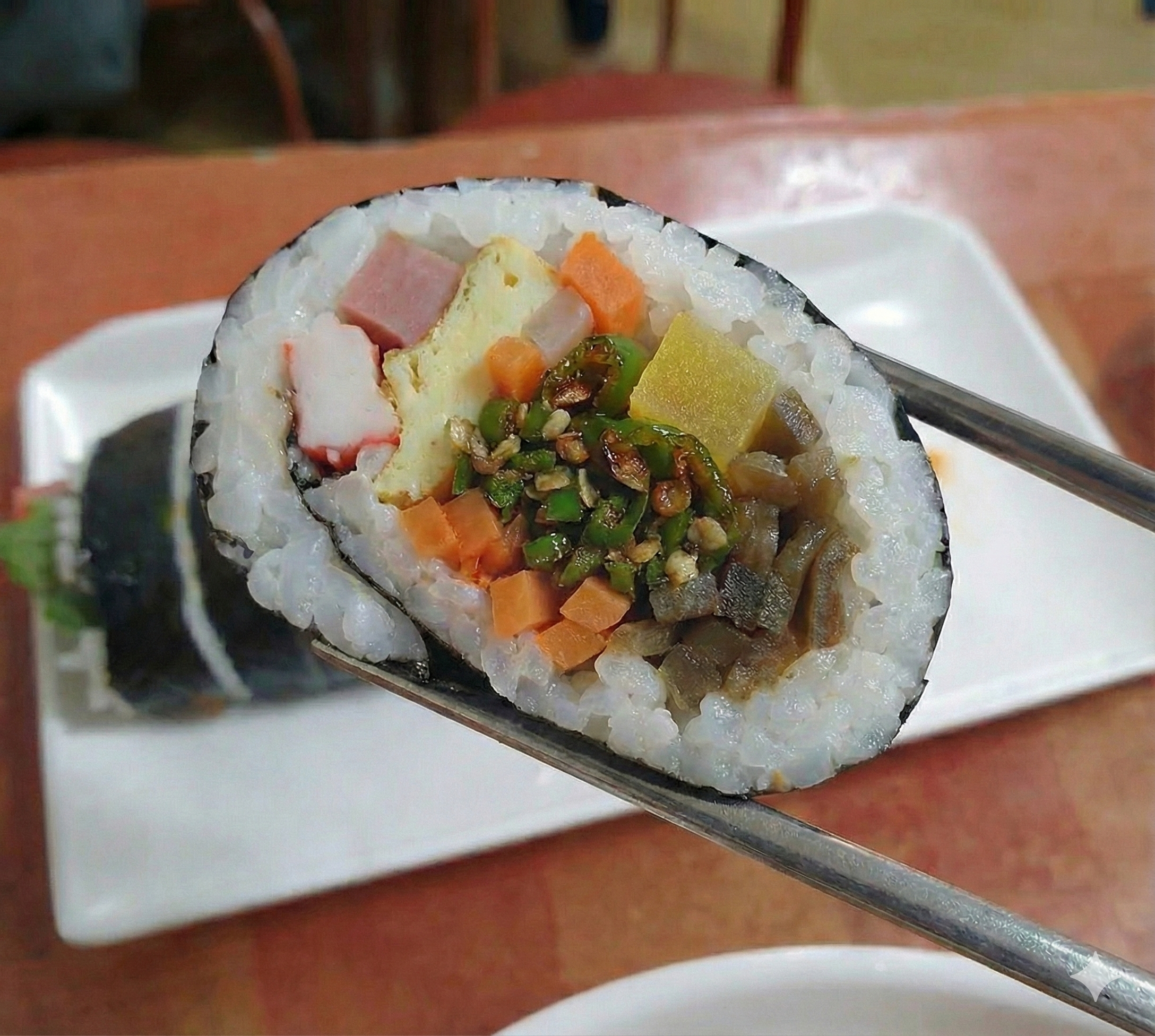 Chili Pepper Kimbap